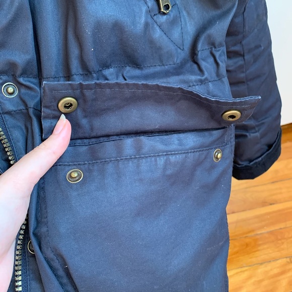 H&M women’s navy blue jacket size 8 - Picture 7 of 8